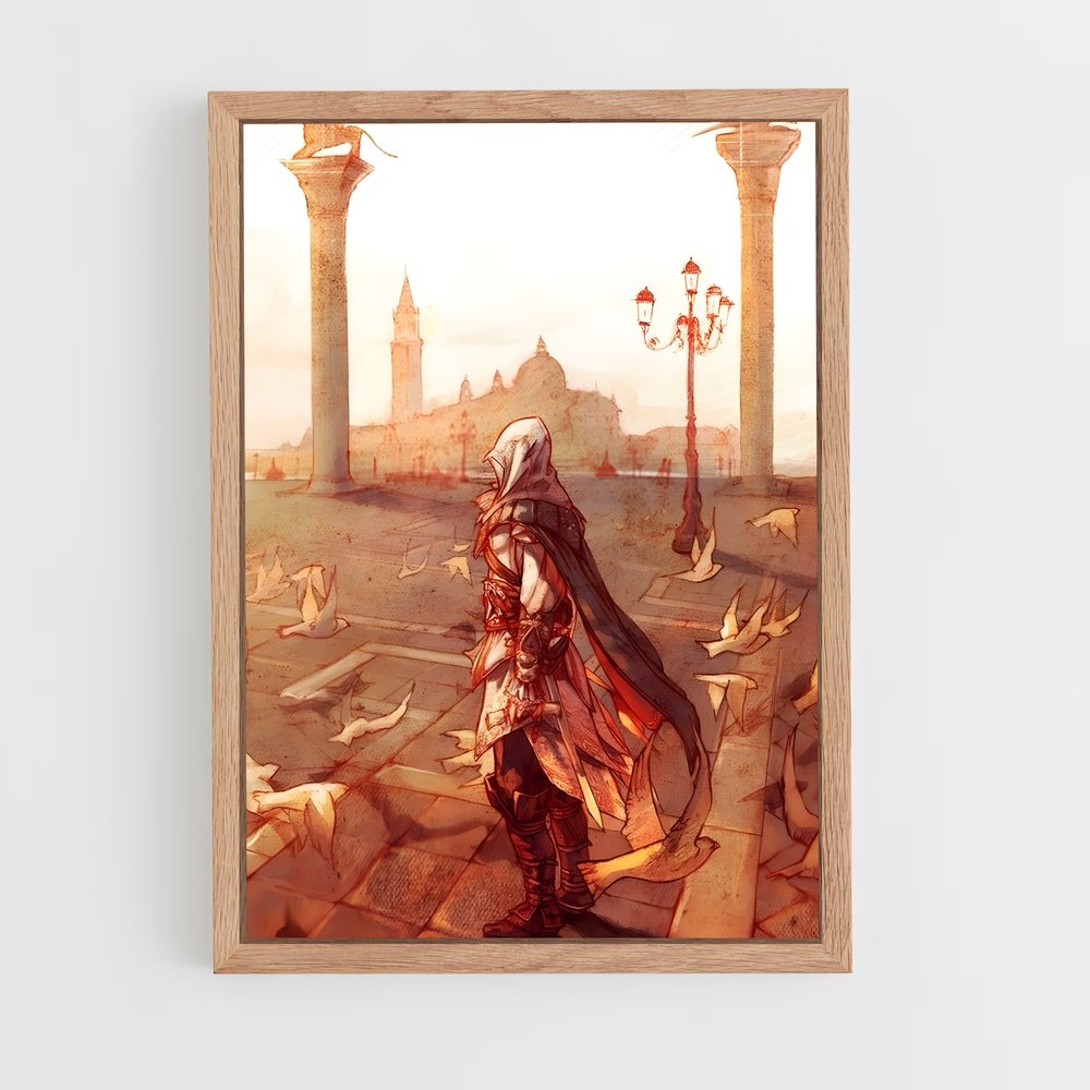 Poster Le Fléau des Templiers – affiche Assassin's Creed (vue 4)